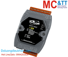 Module PoE Ethernet Modbus TCP 16 kênh đầu ra số DO ICP DAS PET-7042 CR