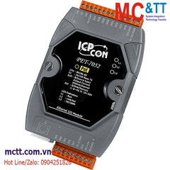 Module PoE Ethernet Modbus TCP 8 kênh đầu vào số DI+8 kênh đầu ra số DO ICP DAS PET-7052 CR