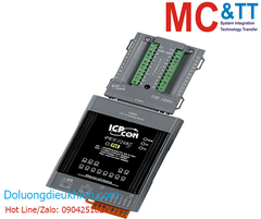 Module 2 cổng PoE Ethernet Modbus TCP 10 kênh AI (Thermocouple) + 3 kênh DO ICP DAS PET-7218Z/S CR