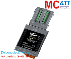 Module 2 cổng PoE Ethernet Modbus TCP 10 kênh AI (Thermocouple) + 3 kênh DO ICP DAS PET-7219Z/S CR