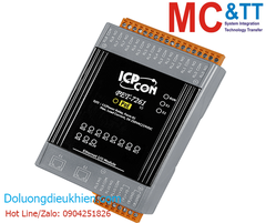 Module 2 cổng PoE Ethernet Modbus TCP 11 kênh Power Relay ICP DAS PET-7261 CR