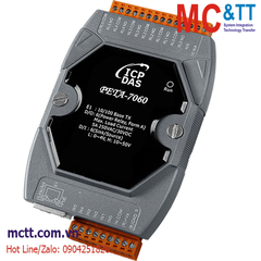 Module PoE Ethernet Modbus TCP & MQTT 6 kênh DI+6 kênh Power Relay ICP DAS PETA-7060 CR