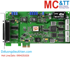 Card PCI Express 32 kênh đầu vào tương tự AI + 2 kênh đầu ra AO + 16 kênh đầu vào DI + 16 kênh đầu ra số DO ICP DAS PEX-1202H CR