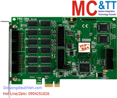 Card PCI Express 64 kênh vào/ra số DIO + 6 kênh Timer/Counter/Frequency ICP DAS PEX-D64 CR