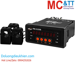 Thiết bị đo và hiển thị điện thông minh 3 pha 200A Ethernet Modbus TCP ICP DAS PM-2133D-240P-MTCP CR