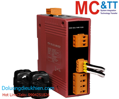 Thiết bị đo điện thông minh 1 pha 1P2W-2CT 60A Ethernet Modbus TCP ICP DAS PM-3112-100-MTCP CR