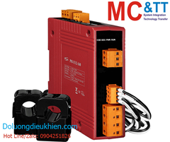 Thiết bị đo điện thông minh 1 pha 1P2W-2CT 100A RS-485 Modbus RTU ICP DAS PM-3112-160 CR