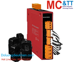 Thiết bị đo điện thông minh 1 pha 1P4W-4CT 60A Ethernet Modbus TCP ICP DAS PM-3114-100-MTCP CR