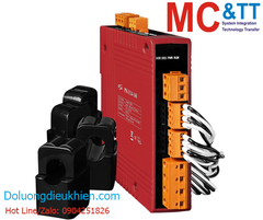 Thiết bị đo điện thông minh 1 pha 1P4W-4CT 100A RS-485 Modbus RTU ICP DAS PM-3114-160 CR