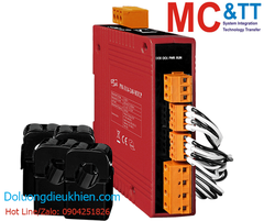 Thiết bị đo điện thông minh 1 pha 1P4W-4CT 200A Ethernet Modbus TCP ICP DAS PM-3114-240-MTCP CR