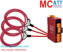 Thiết bị đo điện thông minh 3 pha 4000A RS-485 Modbus RTU ICP DAS PM-3133-RCT4000P CR