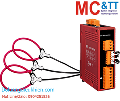 Thiết bị đo điện thông minh 3 pha 500A RS-485 Modbus RTU ICP DAS PM-3133-RCT500P CR