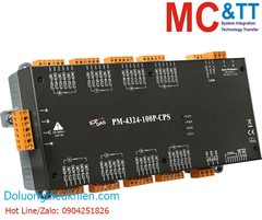 Thiết bị đo điện thông minh 3 pha 8 kênh hoặc 1 pha 24 kênh 60A CANopen ICP DAS PM-4324A-100P-CPS CR