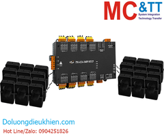 Thiết bị đo điện thông minh 3 pha 8 kênh hoặc 1 pha 24 kênh 300A Ethernet Modbus TCP ICP DAS PM-4324-360P-MTCP CR