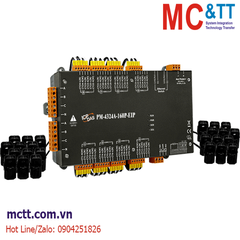 Thiết bị đo điện thông minh 3 pha 8 kênh hoặc 1 pha 24 kênh 100A EtherNet/IP ICP DAS PM-4324A-160P-EIP CR