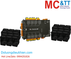 Thiết bị đo điện thông minh 3 pha 8 kênh hoặc 1 pha 24 kênh 300A RS-485 Modbus RTU ICP DAS PM-4324A-360P CR