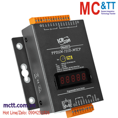 Bộ chuyển đổi Modbus Gateway 1 cổng RS-232 + 1 cổng RS-485 + 6xDI + 7xDO sang Ethernet ICP DAS PPDSM-721D-MTCP CR