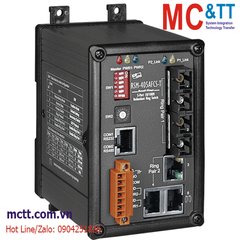 Switch công nghiệp mạch vòng 3 cổng Ethernet + 2 cổng Quang (Dual fiber, Single Mode, SC, 30KM) ICP DAS RSM-405AFCS-T CR