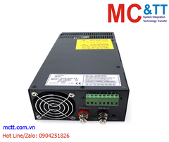 Bộ đổi nguồn 220VAC sang 48VDC 12.5A Leyu SCN-600-48