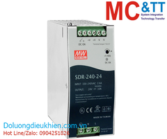 Bộ đổi nguồn Din-Rail 220VAC/24VDC 10A/240W ICP DAS SDR-240-24 CR