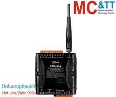 Bộ điều khiển cảnh báo bằng tin nhắn SMS/Voice 3G +1 kênh AI + 6 kênh DI + 2 kênh DO + RS-232/485 Modbus ICP DAS SMS-534 CR