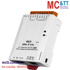 Bộ chuyển đổi 1 cổng RS-232/422/485 sang Ethernet ICP DAS tDS-718i CR