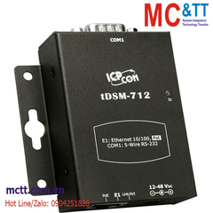 Bộ chuyển đổi 1 cổng COM RS-232 sang Ethernet ICP DAS tDSM-712 CR
