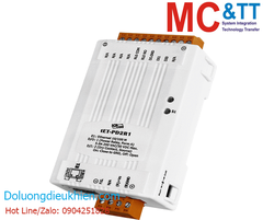 Module Ethernet Modbus TCP 2 kênh DI + 1 kênh Power Relay ICP DAS tET-PD2R1 CR