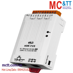 Bộ chuyển đổi Modbus Gateway 3 cổng RS-485 sang Ethernet ICP DAS tGW-735 CR