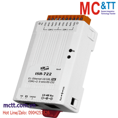 Bộ chuyển đổi 2 cổng RS-232 Modbus RTU sang ASCII ICP DAS tSH-722 CR