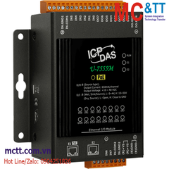 Module Ethernet OPC UA + MQTT 8 kênh DI + 8 kênh DO ICP DAS U-7555M CR