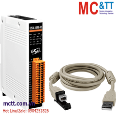 Module USB 16 kênh DI + 16 kênh DO ICP DAS USB-2055-32 CR