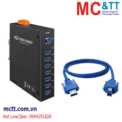 Hub công nghiệp 7 cổng USB 3.0 ICP DAS USB-2563M7 CR