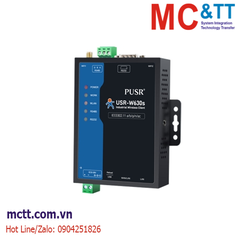 Bộ chuyển đổi 1 cổng RS-232/485 sang 2 cổng Ethernet/ Wi-Fi (Dual Band) hỗ trợ Modbus Gateway USR-W630S
