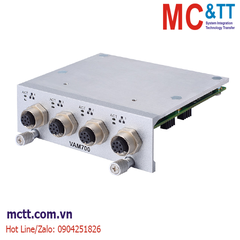 Module mở rộng 4 cổng Gigabit Ethernet (M12 A-coded) Axiomtek VAM700