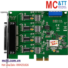 Card PCI Express 4 cổng COM RS-232 ICP DAS VEX-114 CR