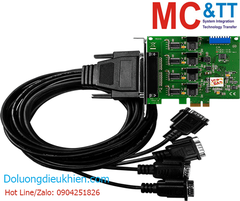 Card PCI Express 4 cổng COM RS-232 ICP DAS VEX-114i/D2 CR