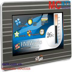 Màn hình cảm ứng HMI 7 inch 2xRS-232/485 + Ethernet Modbus RTU/TCP ICP DAS VPD-173X CR