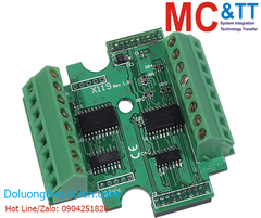 X119: Bo mạch 7 kênh đầu vào DI + 7 kênh đầu ra số DO cho I-7188XB/XG/EX/EG, μPAC-7186EX/EG/FD/SM