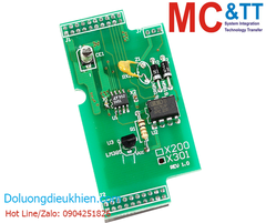 X301: Bo mạch 1 kênh đầu ra tương tự AO + 1 kênh đầu vào tương tự AI cho I-7188XC