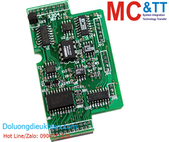 X304: Bo mạch 3 kênh đầu vào tương tự AI + 1 kênh đầu ra tương tự AO+ 4 kênh đầu vào số DI+4 kênh đầu ra số DO cho I-7188XB/XG/EX/EG, μPAC-7186EX/EG/FD/SM