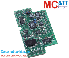 X305: Bo mạch 7 kênh đầu vào tương tự AI + 1 kênh đầu ra tương tự AO + 2 kênh đầu vào số DI+ 2 kênh đầu ra số DO cho I-7188XB/XG/EX/EG, μPAC-7186EX/EG/FD/SM