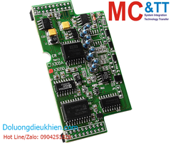 X305D: Bo mạch 8 kênh đầu vào tương tự + 2 kênh đầu vào số DI + 2 kênh đầu ra số DO