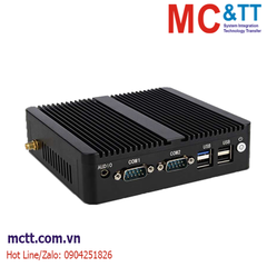 Máy tính công nghiệp không quạt ZM-J41 với Intel J1800/J1900/N2940/J4125, VGA, HDMI, 2 LAN, 6 USB, 2 COM