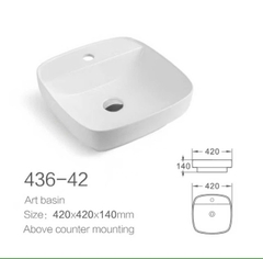 Chậu rửa mặt DU-43642