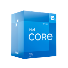 Bộ vi xử lý Intel Core i5 12400F / 2.5GHz Turbo 4.4GHz / 6 Nhân 12 Luồng / 18MB / LGA 1700
