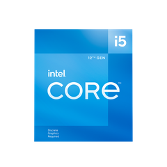 Bộ vi xử lý Intel Core i5 12400F / 2.5GHz Turbo 4.4GHz / 6 Nhân 12 Luồng / 18MB / LGA 1700