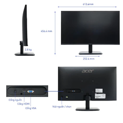 Màn hình Acer EK251Q G UM.KE1SV.G01 24.5 inch (Full HD/ IPS/ 120Hz/ 1 ms)