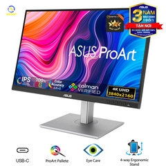 Màn Hình Chuyên Đồ Họa ASUS ProArt PA279CV (27 inch-4K-IPS-100% sRGB-100% Rec. 709-Color Accuracy ΔE < 2-Calman Verified)
