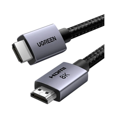 Cáp Ugreen HDMI 2.1 48Gbps 8K@60Hz 4K@240Hz, HDCP 2.2&2.3, eARC HDR HD171 25910 (2m)